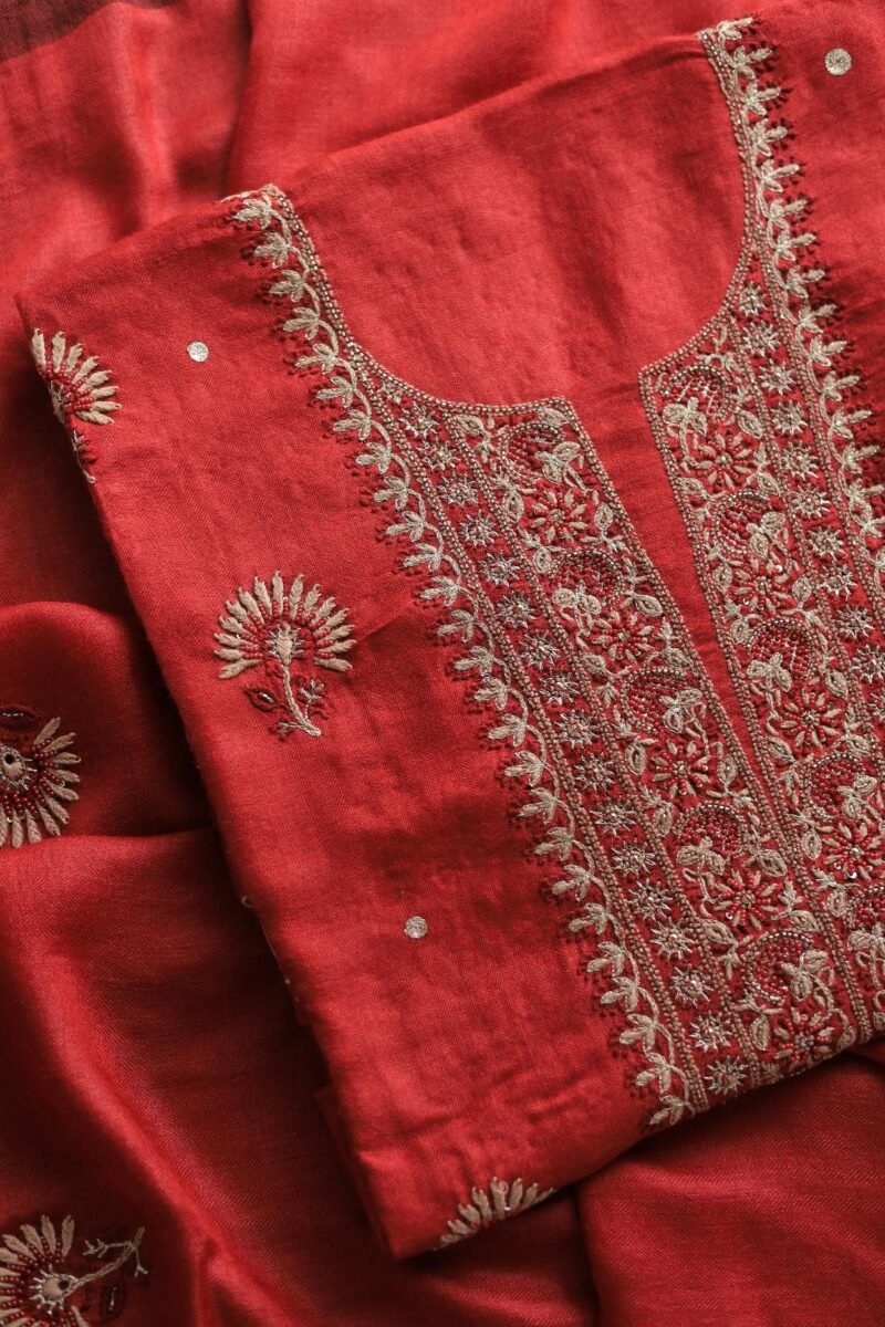 Pashmina x Chikankari Fabrics