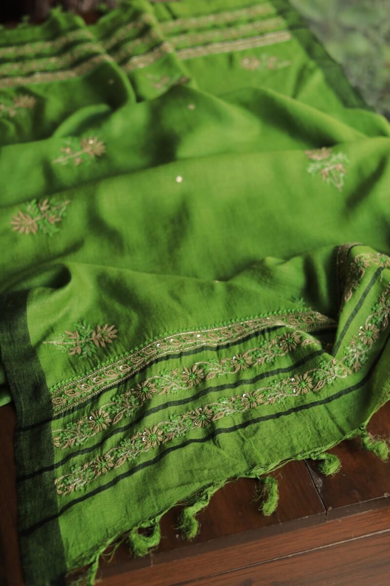 Pashmina x Chikankari Fabrics