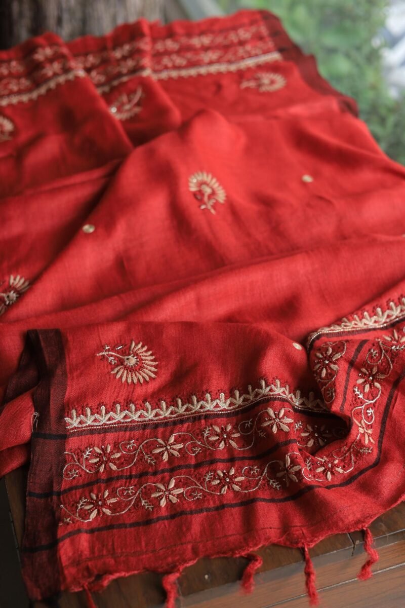 Pashmina x Chikankari Fabrics