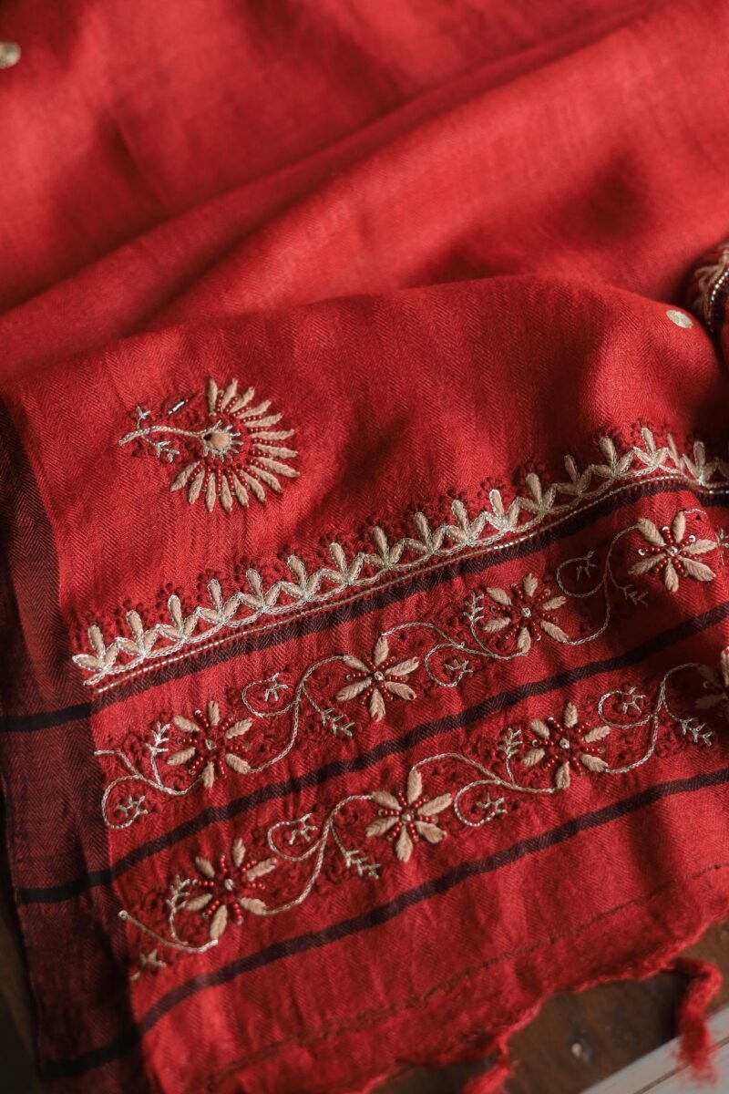 Pashmina x Chikankari Fabrics