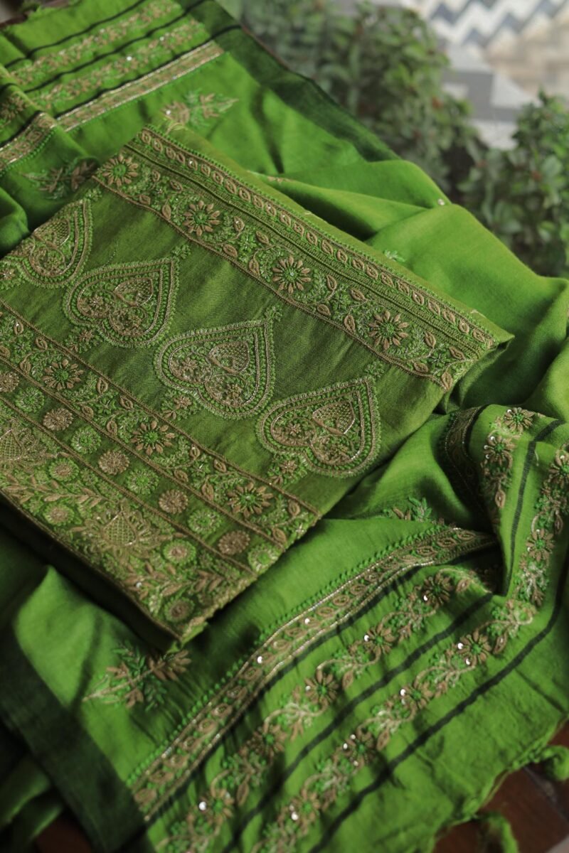 Pashmina x Chikankari Fabrics