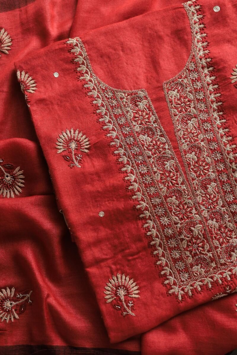 Pashmina x Chikankari Fabrics