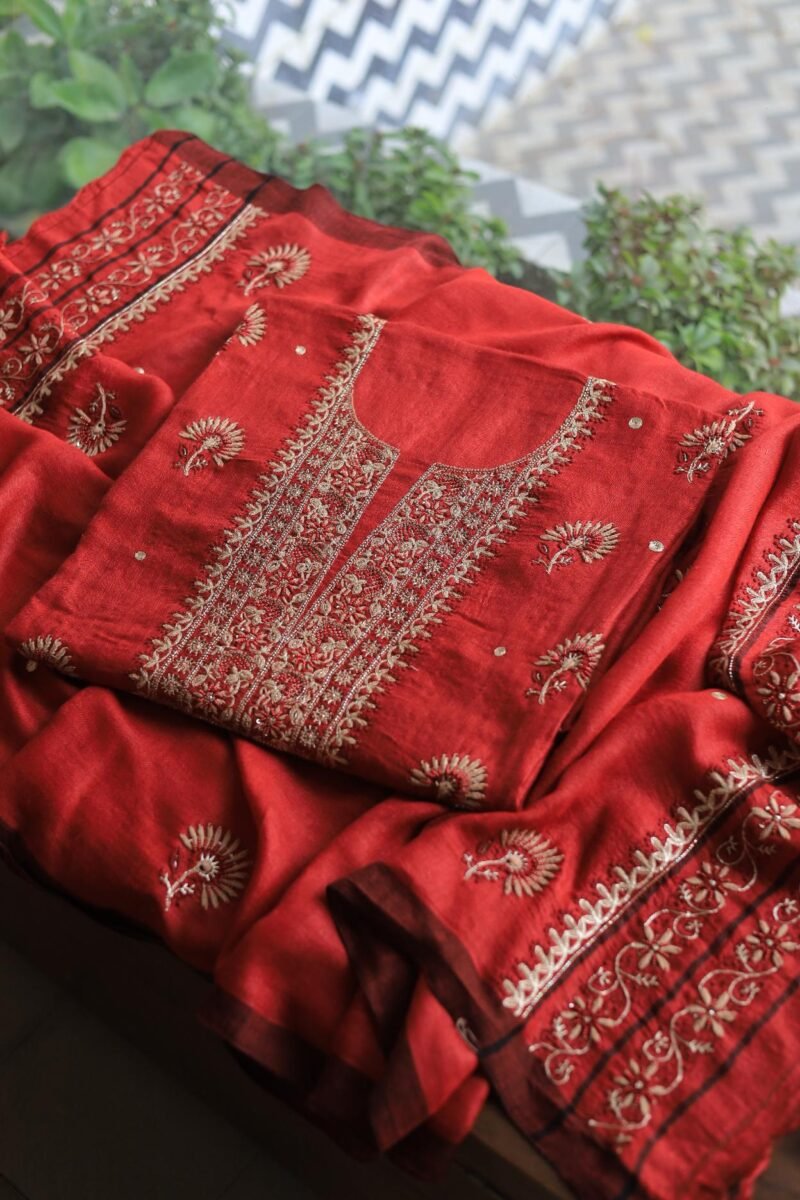 Pashmina x Chikankari Fabrics